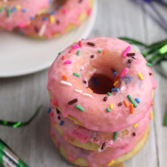 Gluten Free Birthday Donuts