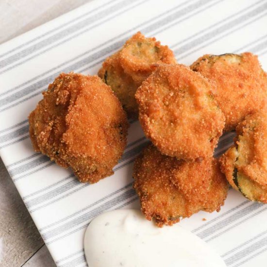 Gluten Free Fried Pickles