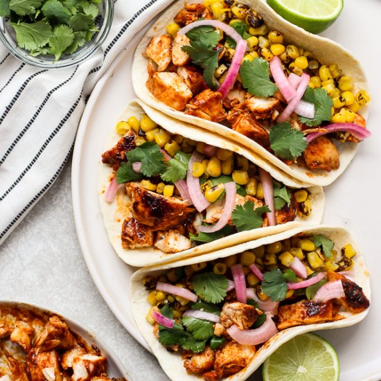 BBQ Chicken Tacos