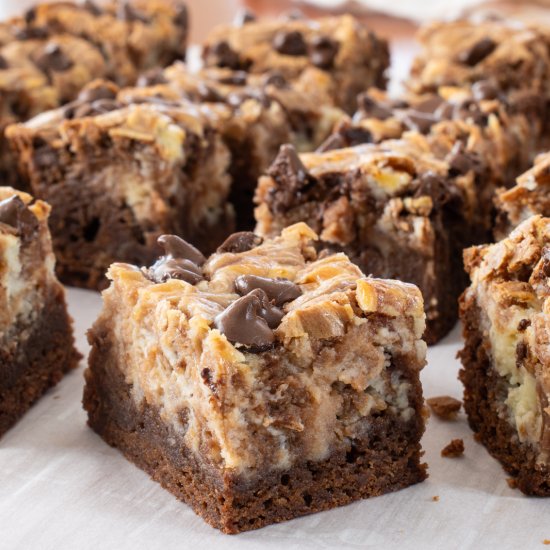 Chocolate Chip Cheesecake Brownies