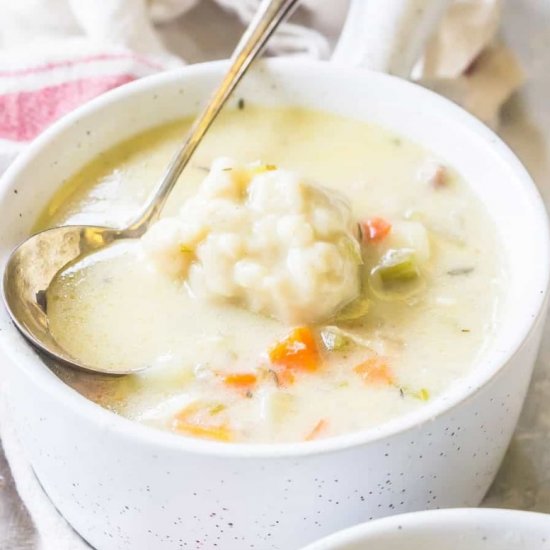 Gluten Free Chicken and Dumplings