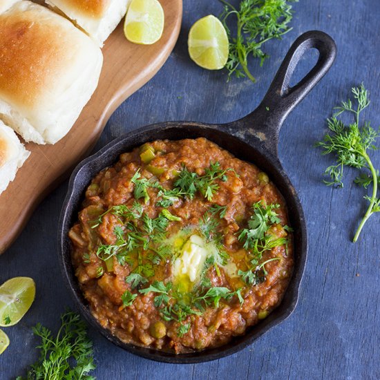 Jain Pav Bhaji