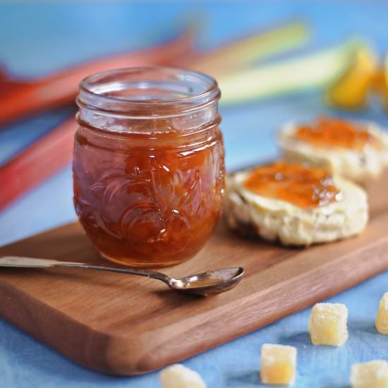 Rhubarb & Ginger Jam