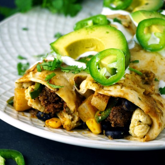 Breakfast Enchiladas