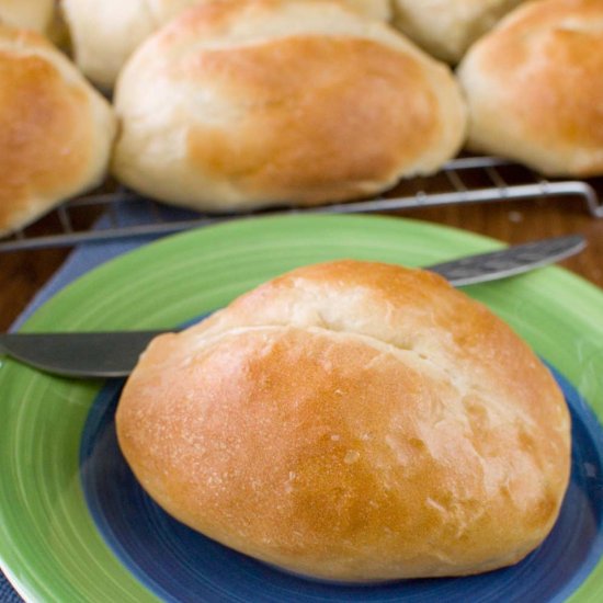 Mexican Bolillo Rolls