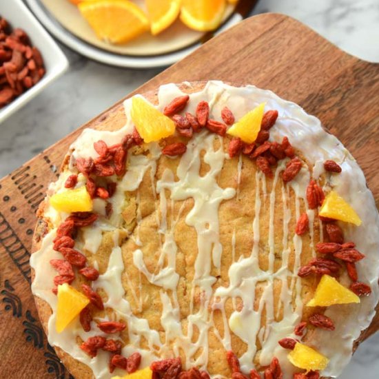 Goji Berri Orange Cake