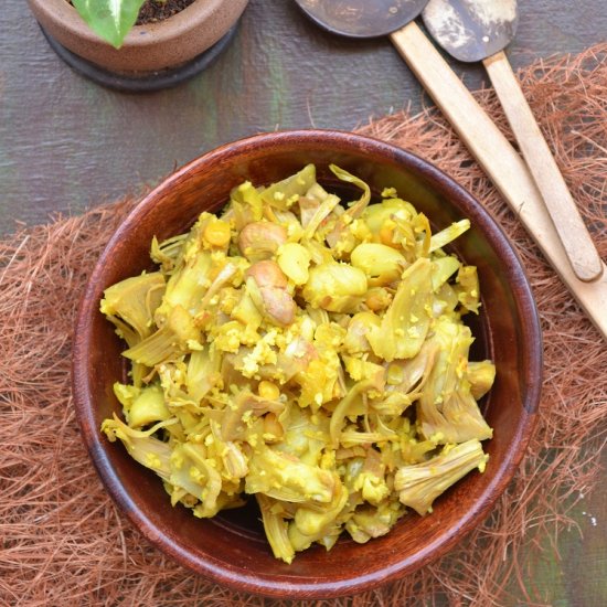 Raw Jackfruit Subzi