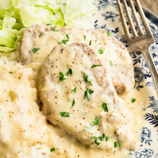 Crock Pot Ranch Pork Chops