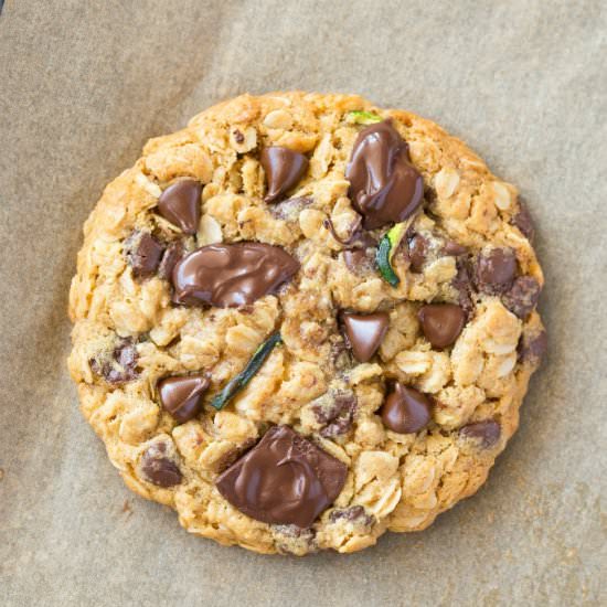 Zucchini Oatmeal Cookies