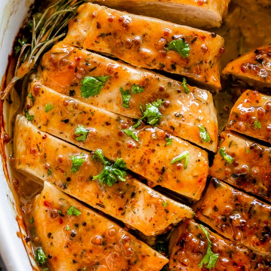 Baked Honey Mustard Chicken