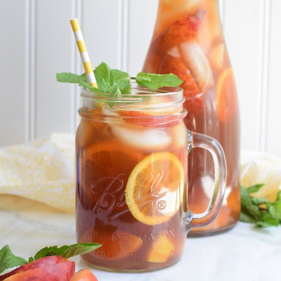 SPIKED PEACH SWEET TEA