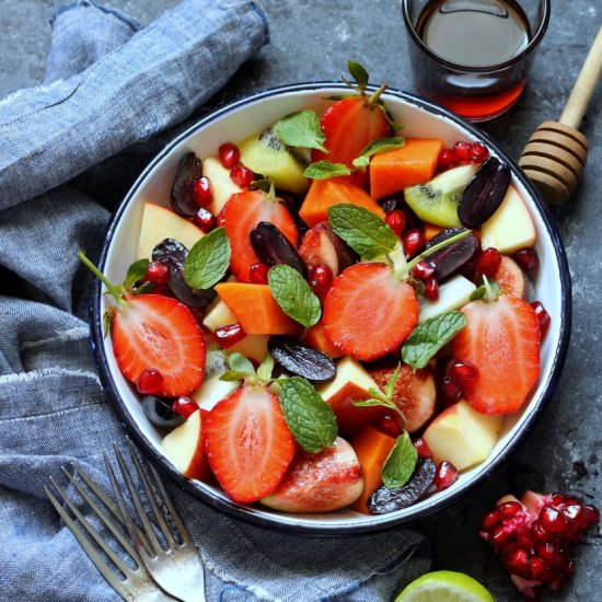 fresh fruit salad