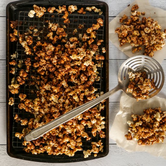 Nutella Caramel Corn