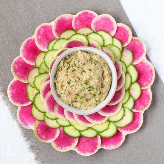 Vegan, Oil-free Baba Ganoush