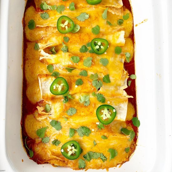 Slow Cooker Enchiladas