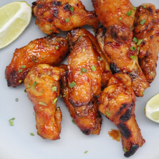 Sweet & Spicy Sambal Chicken Wings