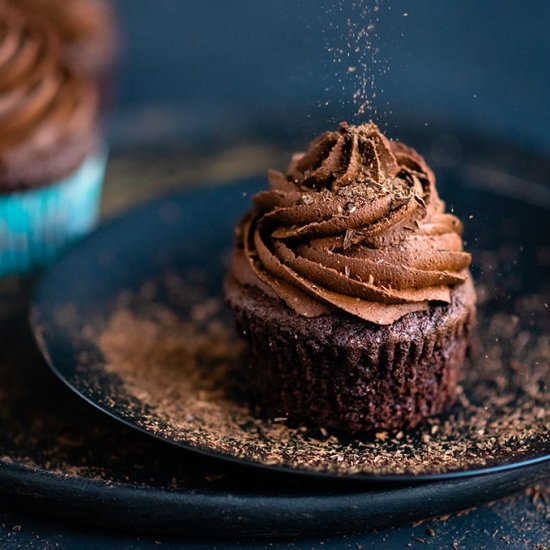 Ultimate Vegan Chocolate Cupcakes