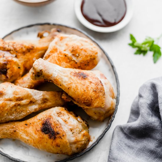 Crispy Baked Chicken Drumsticks