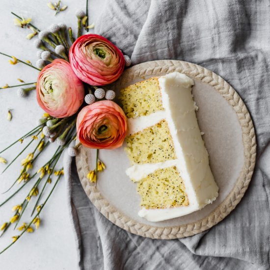 Lemon Poppy Seed Cake