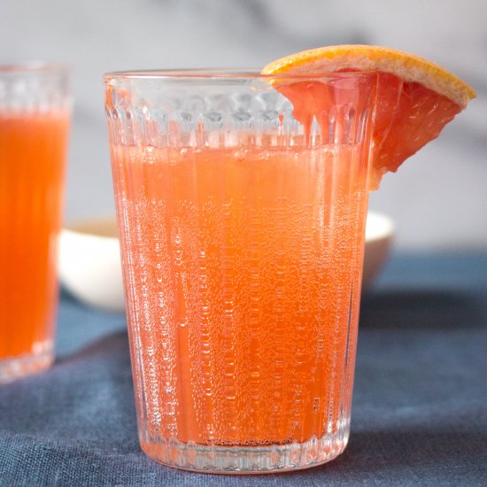 rosé aperol citrus punch