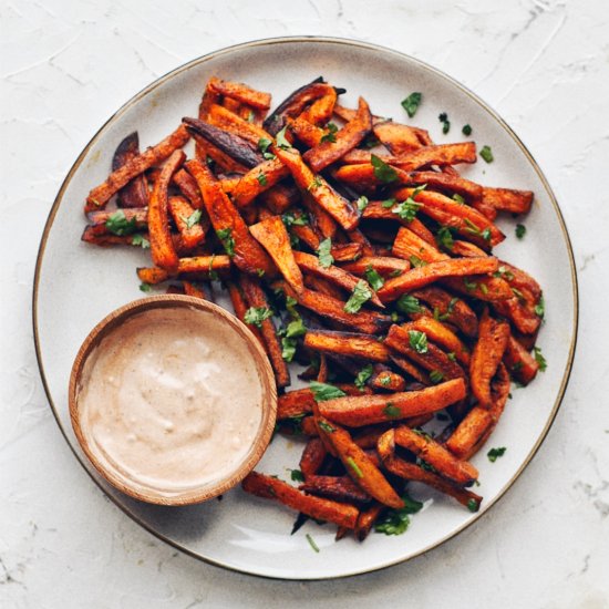 Spicy Sweet Potato Fries