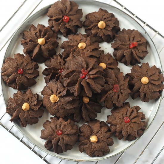 Chocolate Butter Cookies