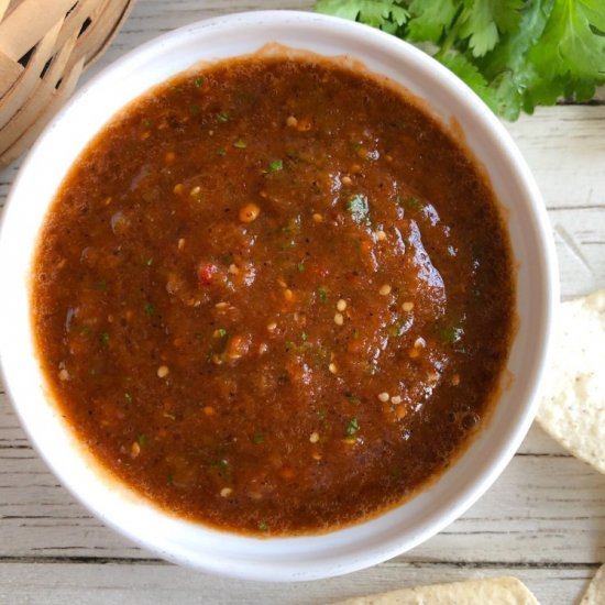 Smokey Chipotle Tomatillo Salsa