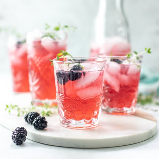 Blackberry Lemon Spritzer