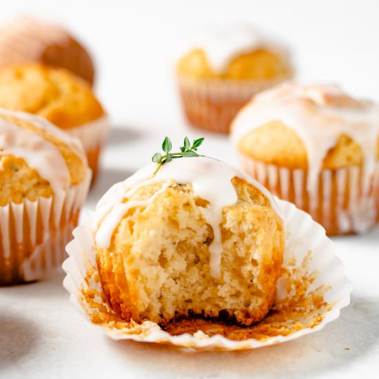 Lemon Thyme Muffins