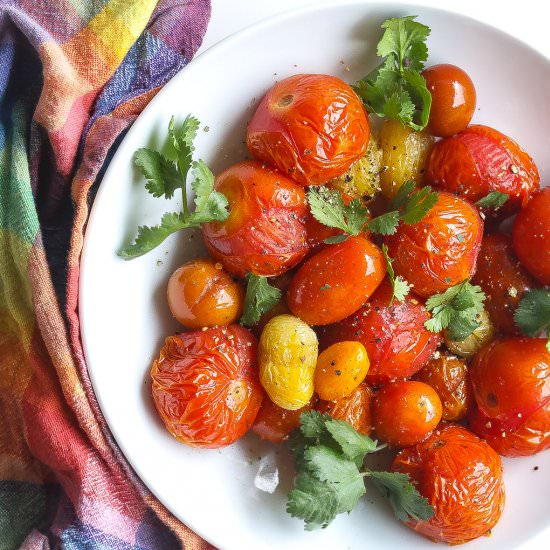 Smoked Tomato Salad