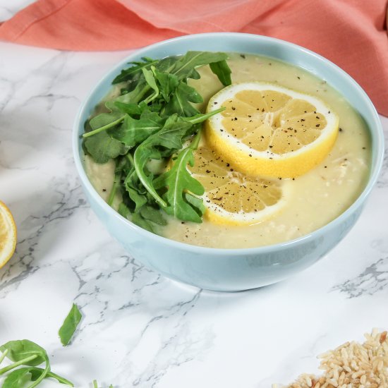 Avgolemono Soup with Chicken