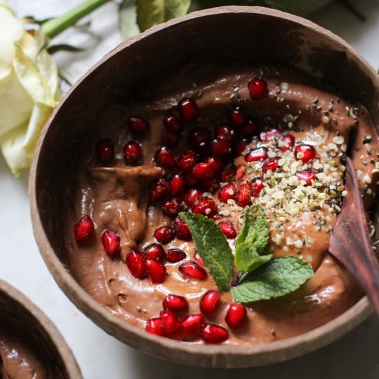 Avocado Chocolate Mousse