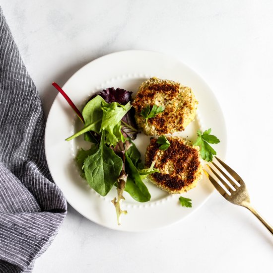 Almond Crusted Crab Cakes