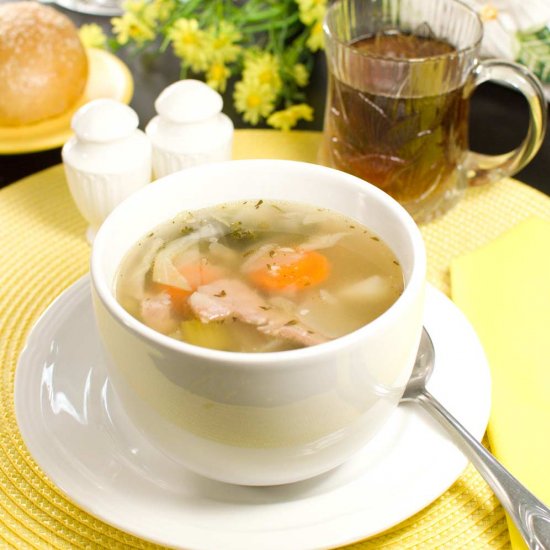 Ham Cabbage Soup