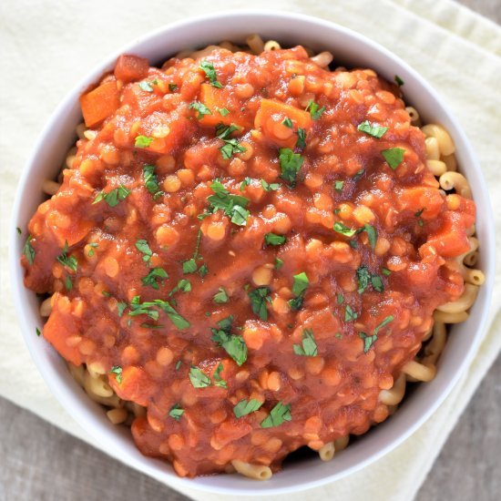 Vegan Bolognese