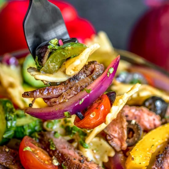 STEAK FAJITA PASTA SALAD