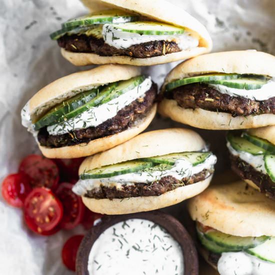 Mini Lamb Burgers