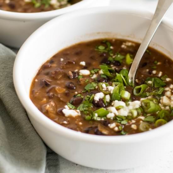 Easy Black Bean Soup