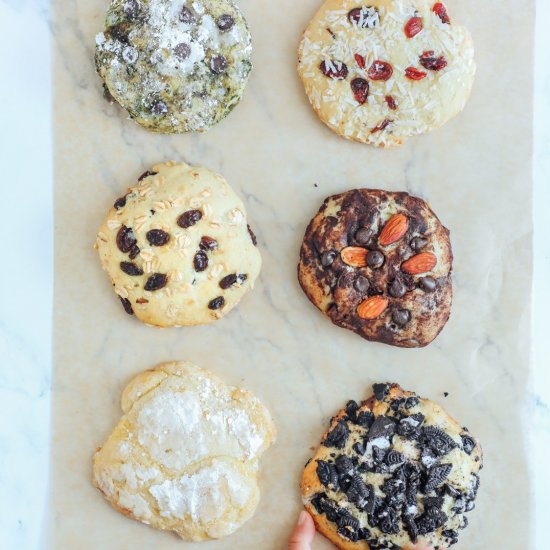 Eight Flavors Cream Cheese Cookies