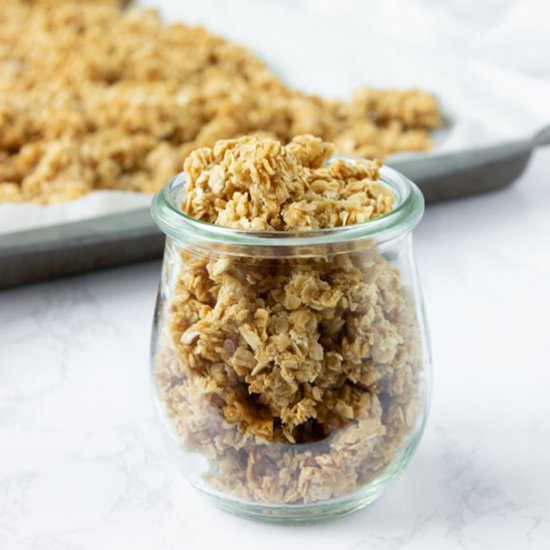 Easy Honey Granola