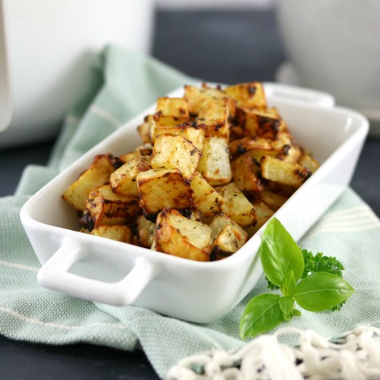 Garlic & Parmesan Roasted Potatoes