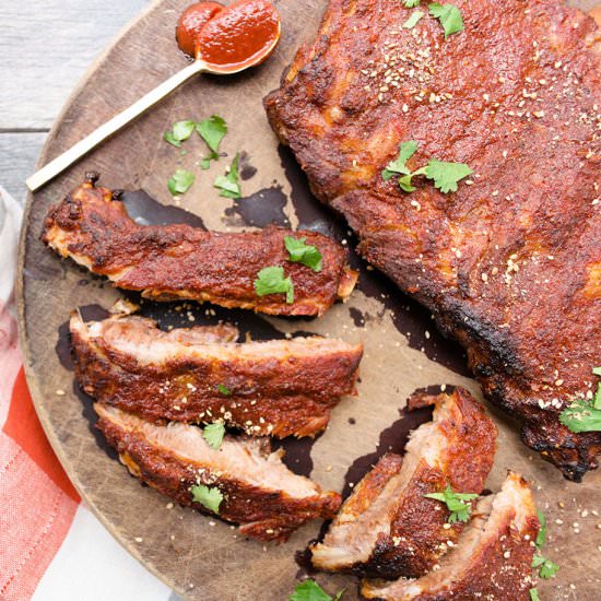 Spicy Korean Pork Ribs