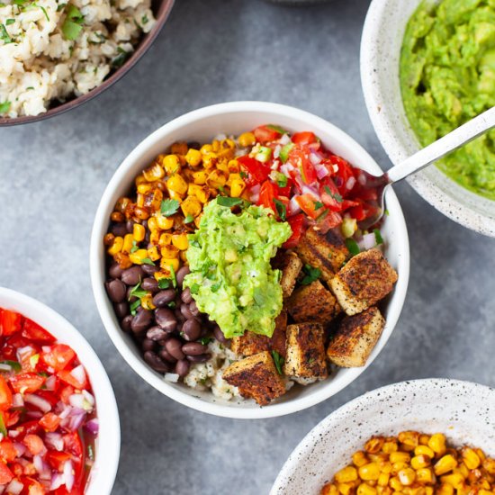 Chipotle Inspired Burrito Bowl