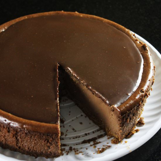 Chocolate cheesecake