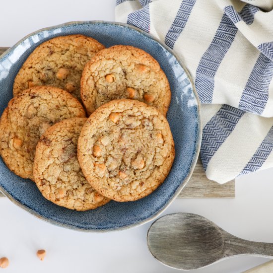 Toffee Butterscotch Cookies