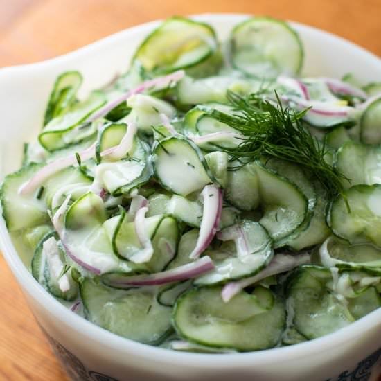 German Cucumber Salad