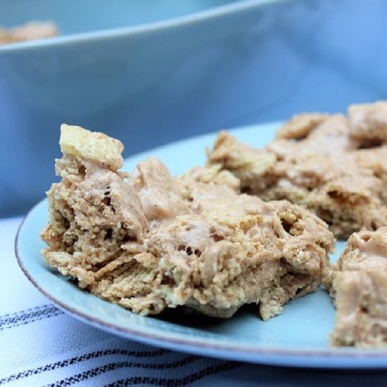 Brown Butter Crispy Churro Bars