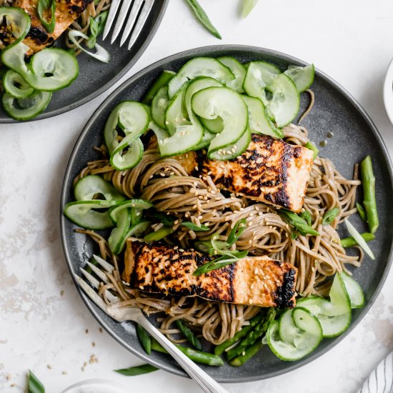 Lemongrass Salmon & Soba Noodles