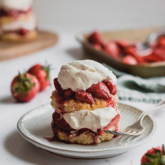 Homemade Strawberry Shortcakes