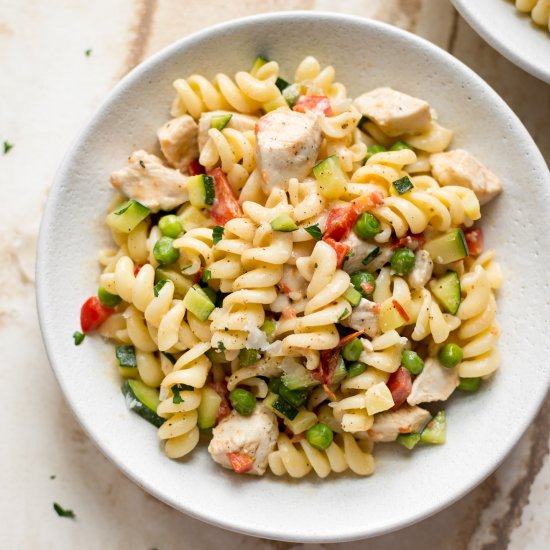 Chicken Pasta Primavera